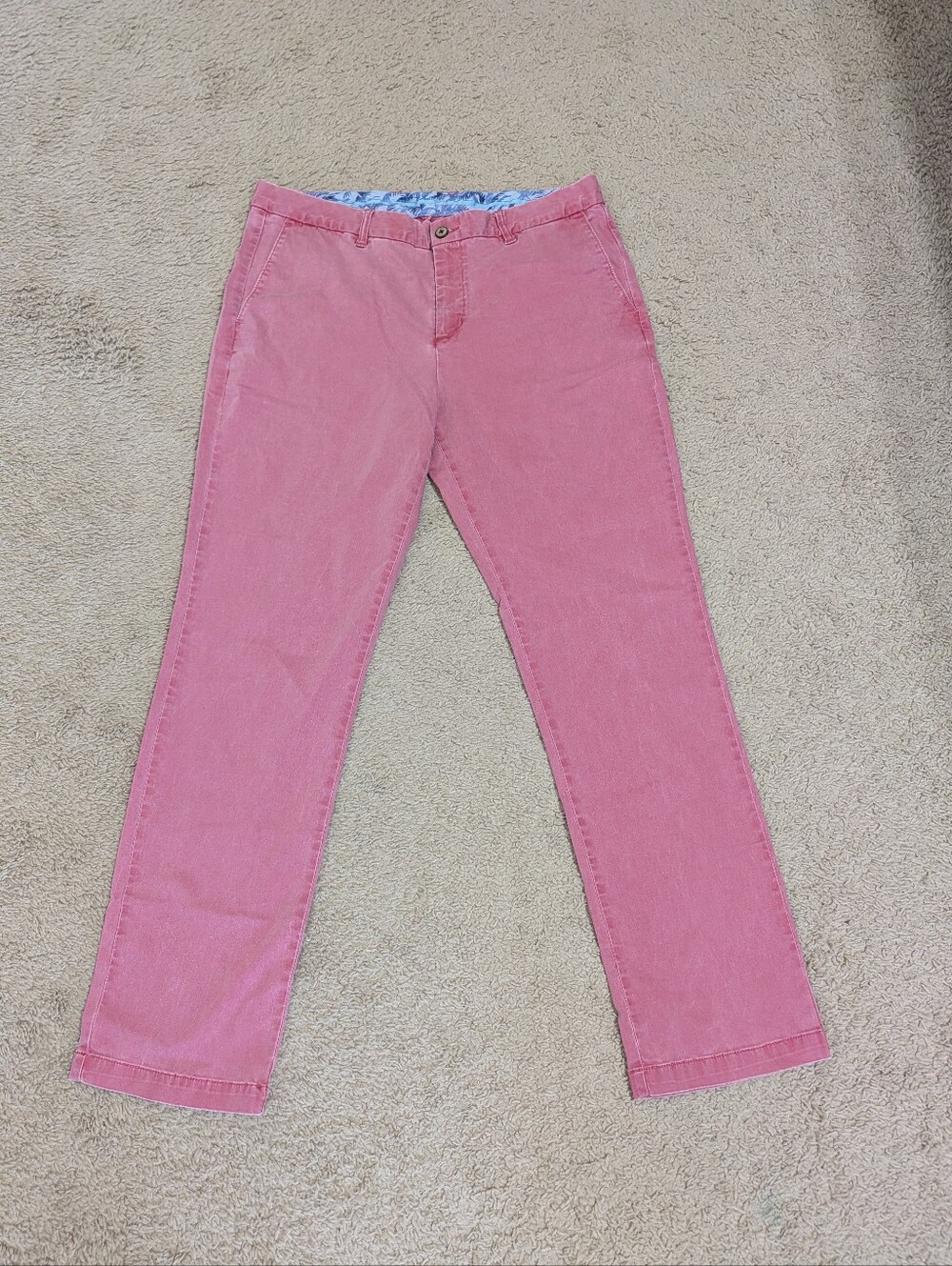 Tommy Bahama Rosey Pink Straight-Leg Jeans